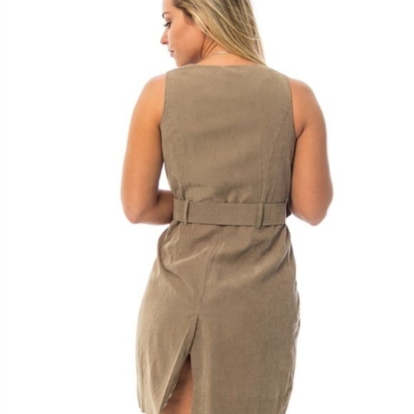 Hem & Thread green dress sz small medium large - Picture 2 of 8